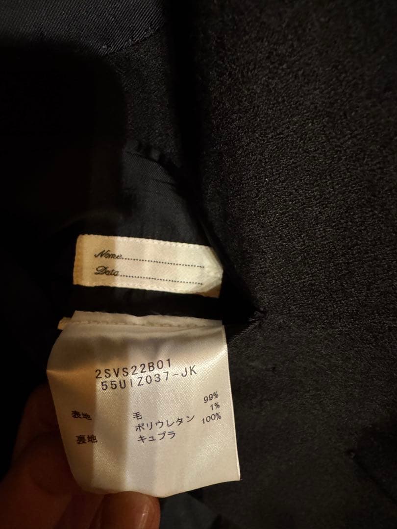 タリアトーレ　ビームス別注メンズスーツ（ブラック46 MADE IN ITALY