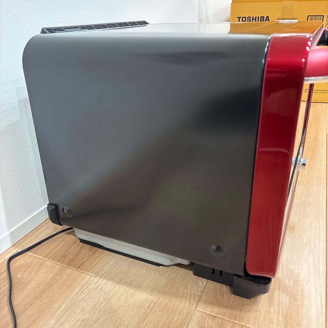 【東芝】スチームオーブンレンジ ER-LD330 赤 2014年製