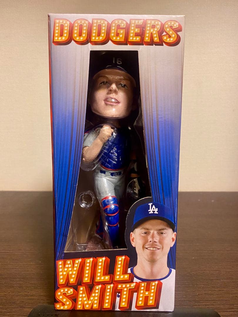 ロサンゼルスドジャース　ウィルスミス　　　ボブルヘッドヘッド