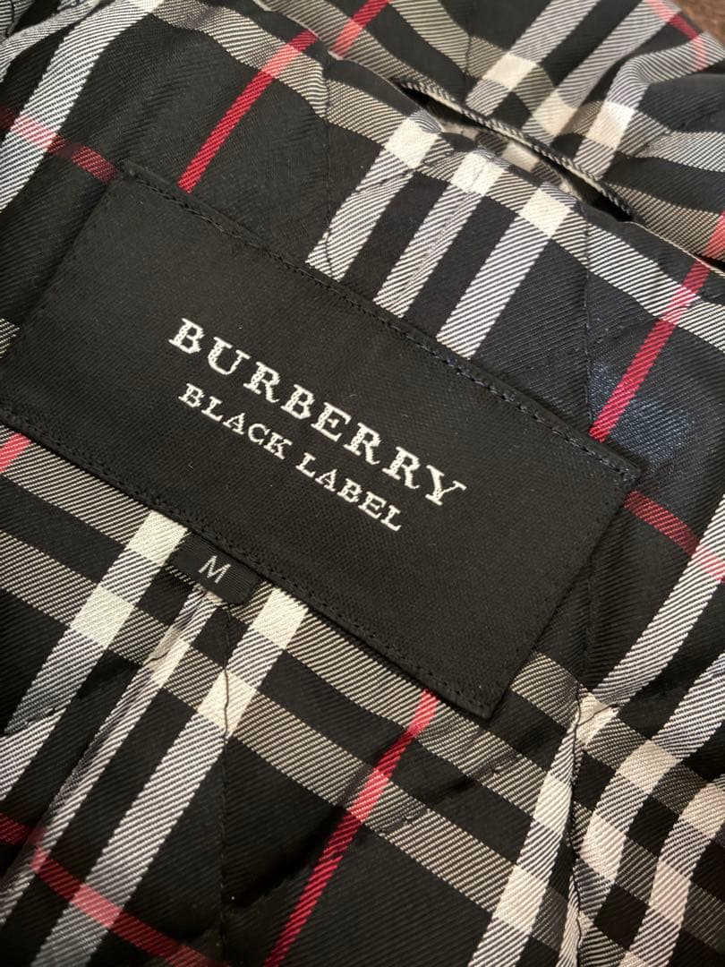 BURBERRY BLACK LABEL ダッフルコート M ブラック