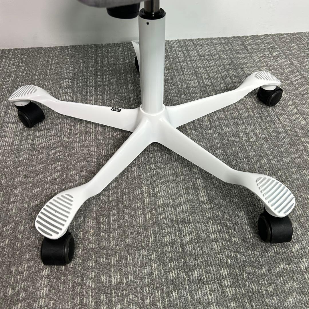 【D】オフィスチェア HAG Capisco ホーグ カピスコ 布張 グレー