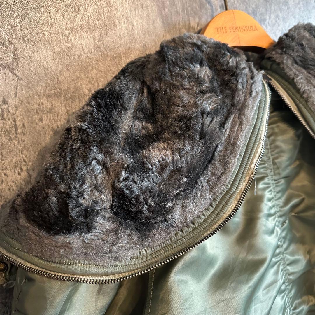 美品 希少 70s 米軍実物 USAF N-2B フライトジャケット E型 M