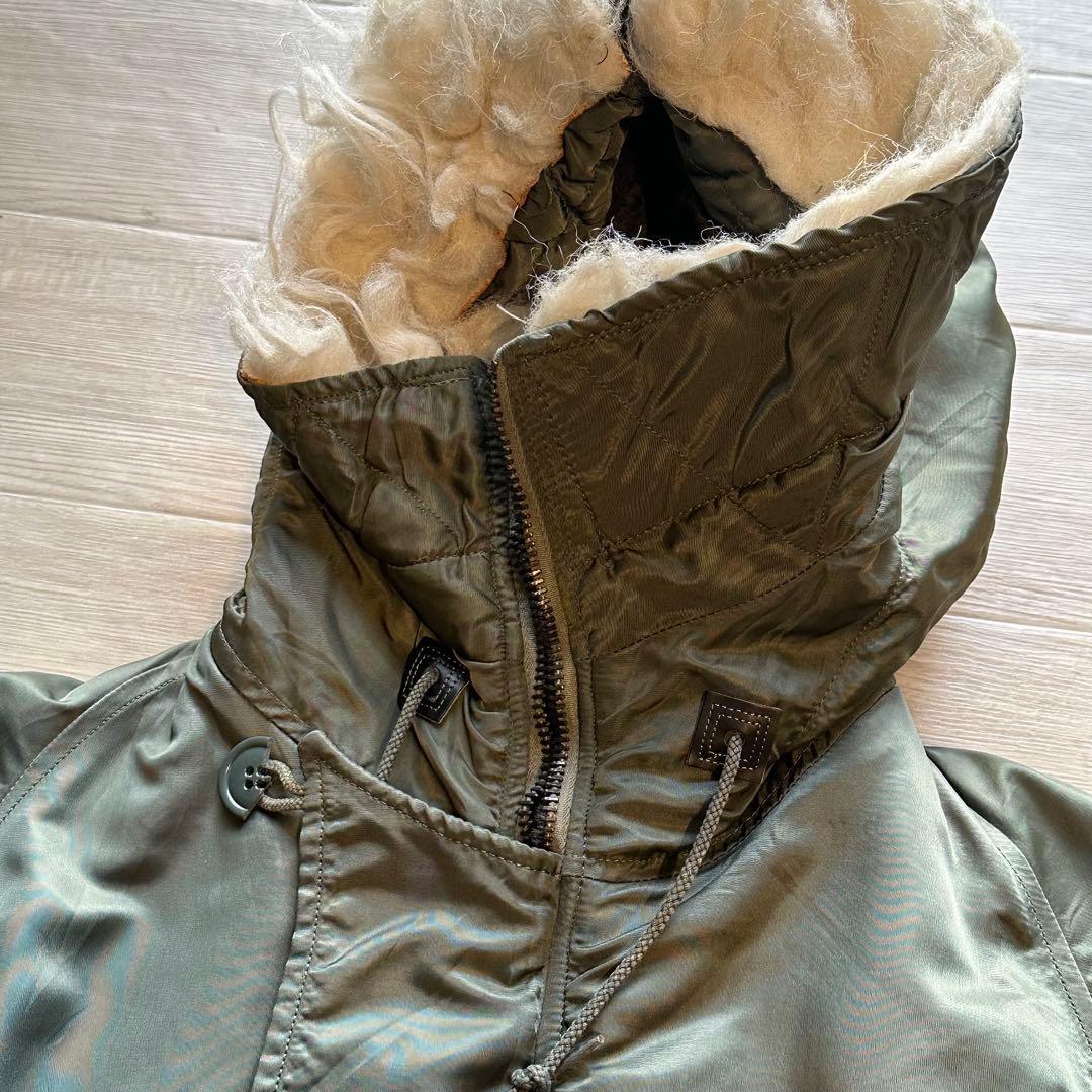 美品 希少 70s 米軍実物 USAF N-2B フライトジャケット E型 M