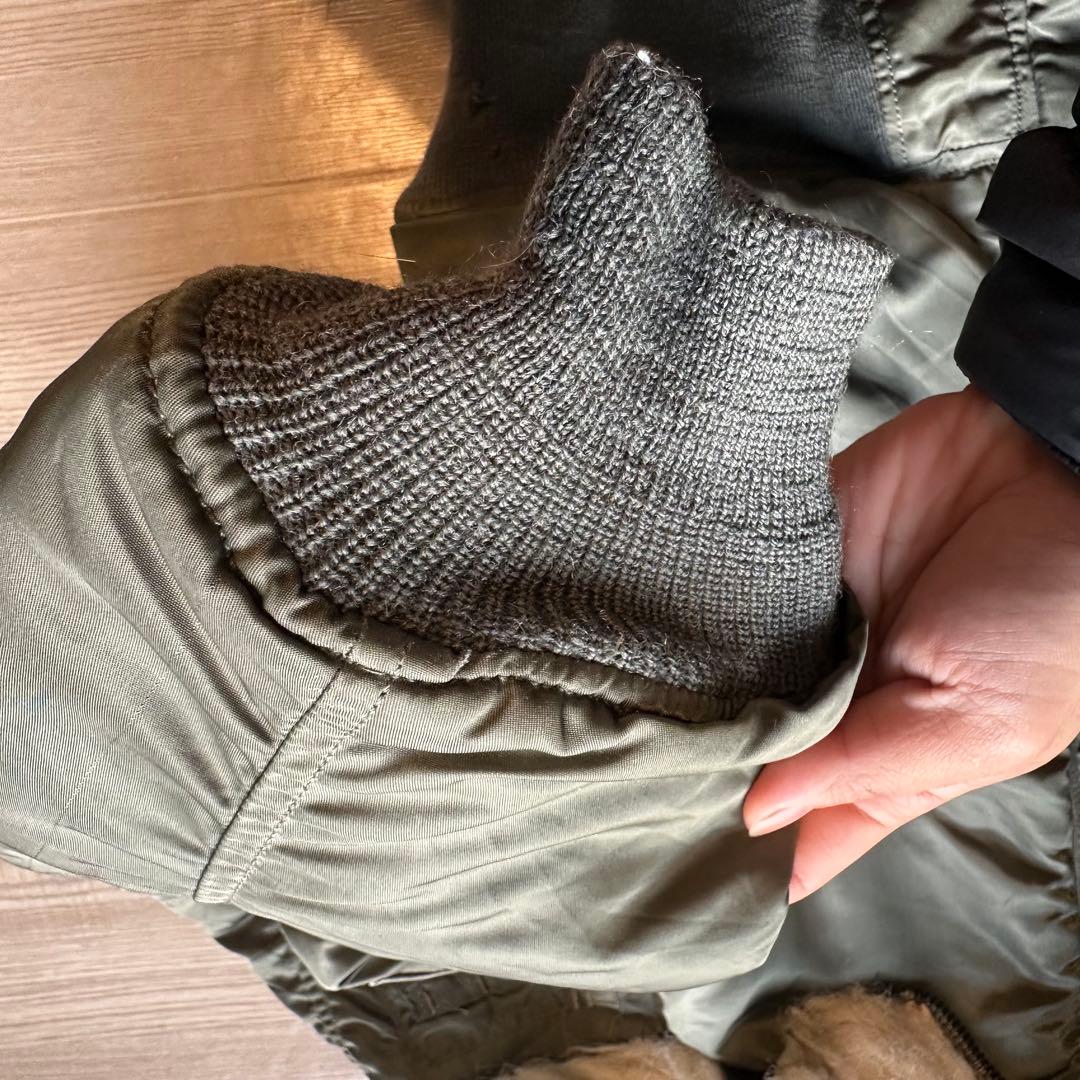 美品 希少 70s 米軍実物 USAF N-2B フライトジャケット E型 M