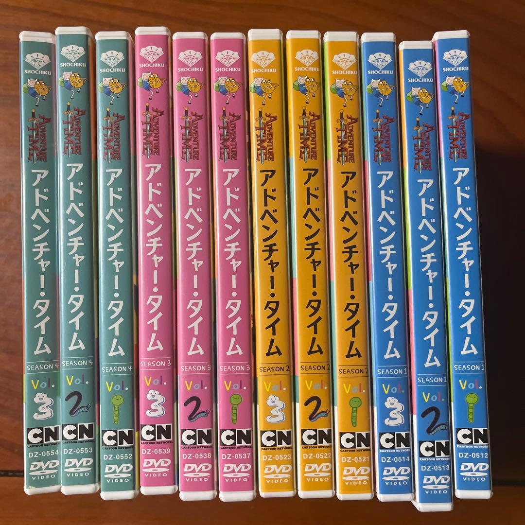 アドベンチャー・タイム DVD 12巻セット