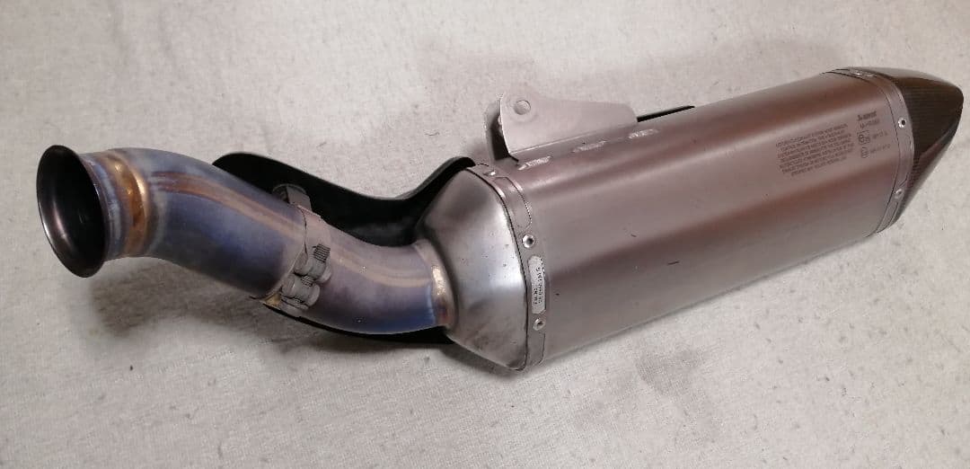 tatssk様限定。KTM790 デューク アクラボビッチ スリップオンマフラー
