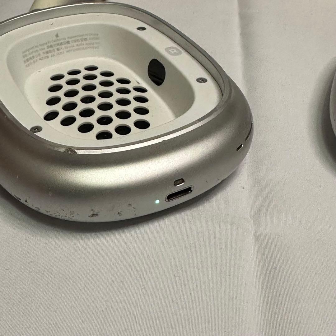 airpods max☆ホワイト☆シルバー☆箱付き☆ヘッドホン☆A2096
