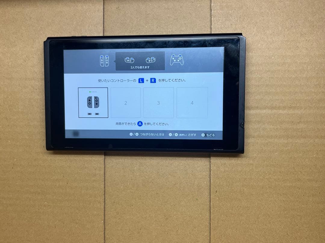 t*r様 Nintendo Switch 本体 グレー ジョイコン付き