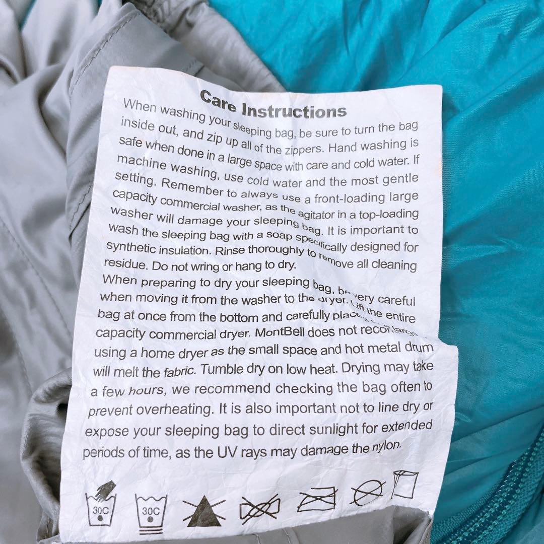 【TAKU】mont-bell モンベル バロウバッグ#3 寝袋 シュラフ