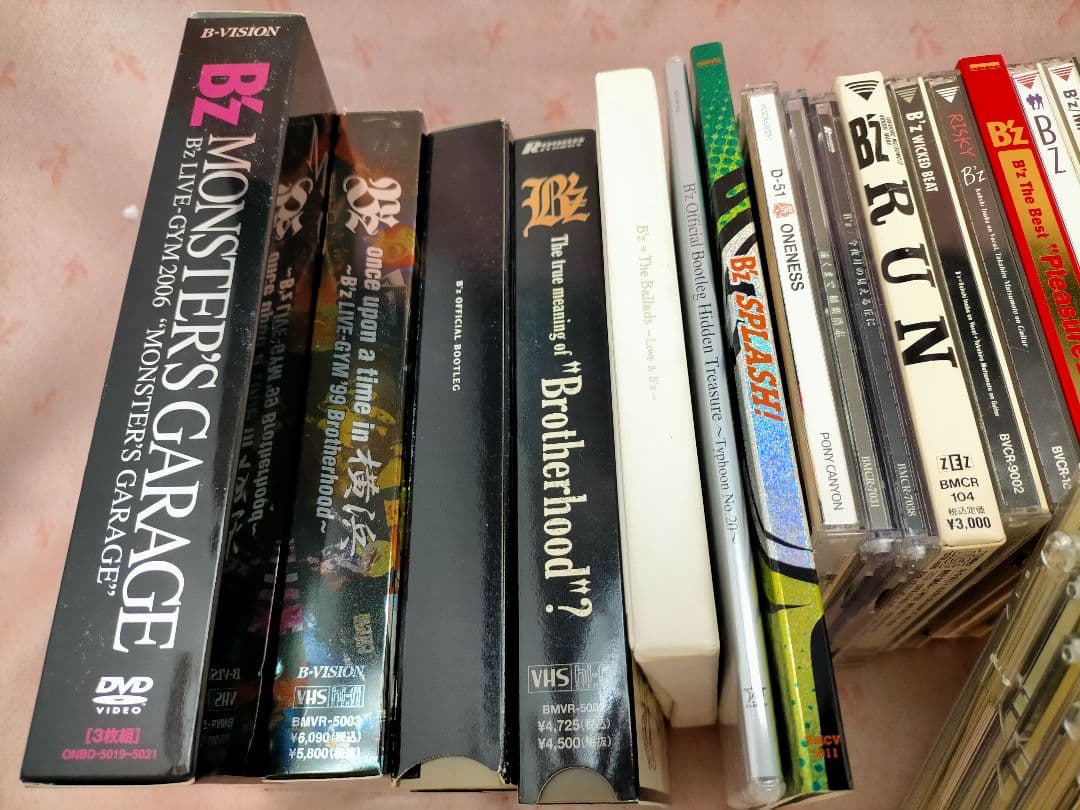 B'z CD DVD VHS コレクション まとめて