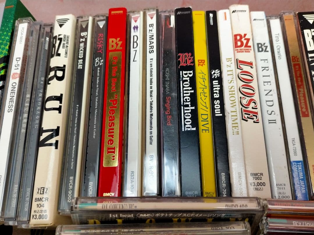 B'z CD DVD VHS コレクション まとめて