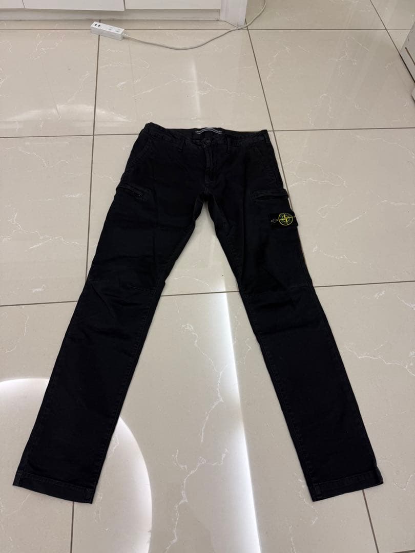 STONE  BLACK カーゴパンツ W33