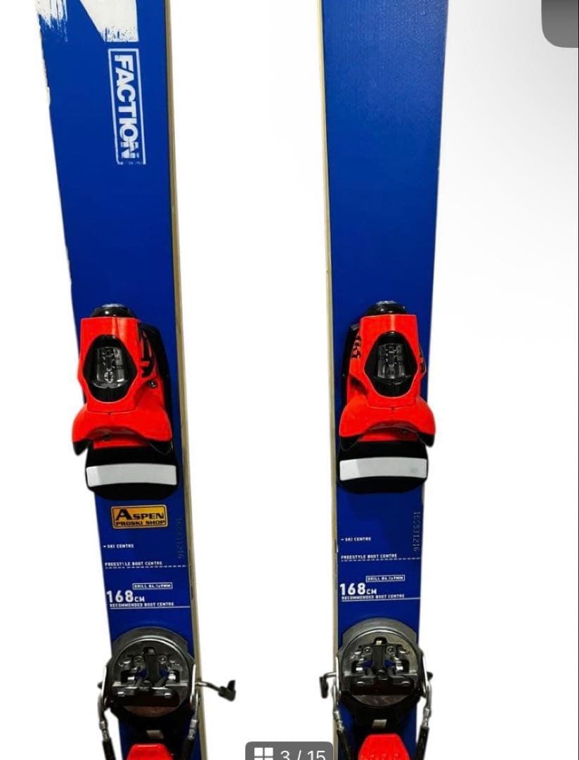 FACTION CANDIDE THOVEX コラボ スキー 168cm