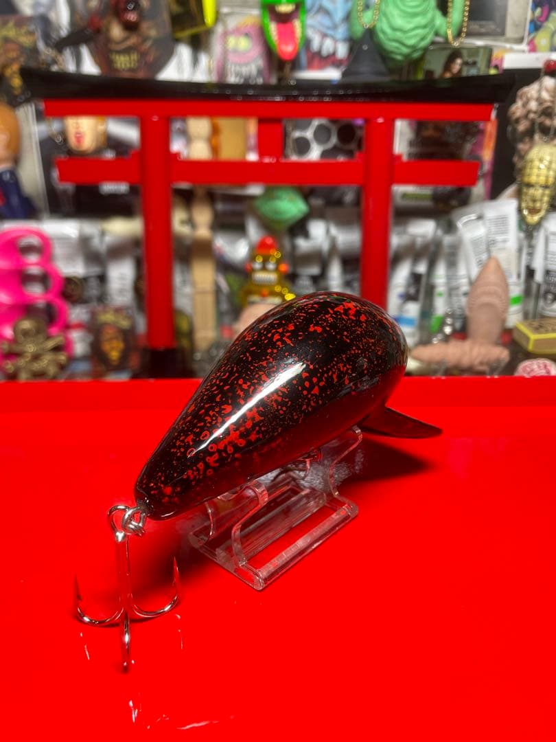 ビックチャンク　漆塗り　ノイジー　赤黒　サーフェイスジョー