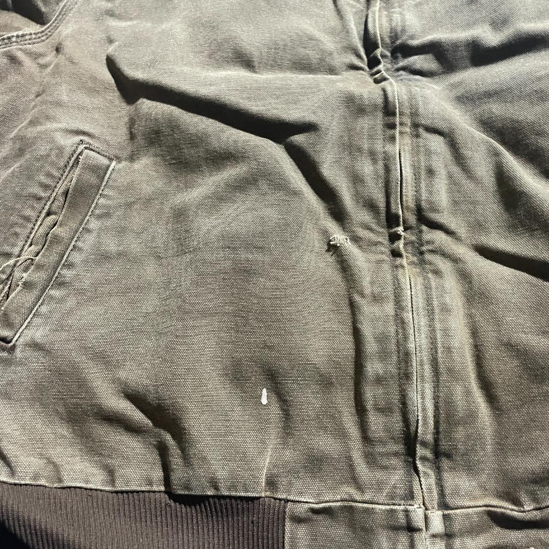 00s USA生地ブラウン カーハート サンタフェジャケット ダックXXL