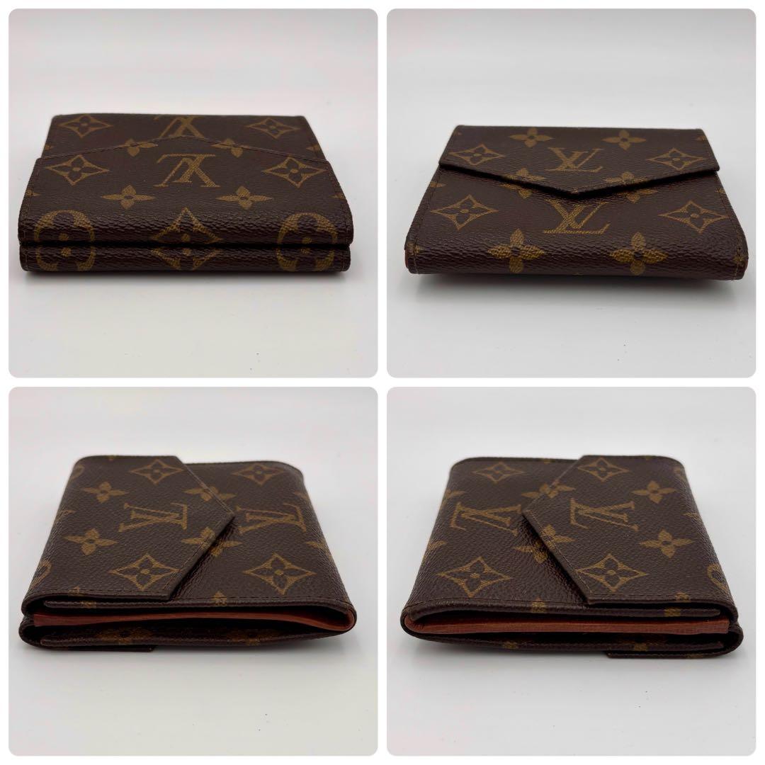 ルイヴィトン ポルトモネ ビエ カルトクレディ モノグラム Wホック財布