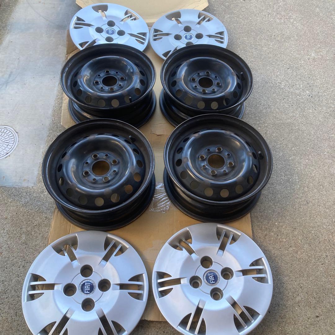 24673　フィアットニューパンダ　純正ホイール