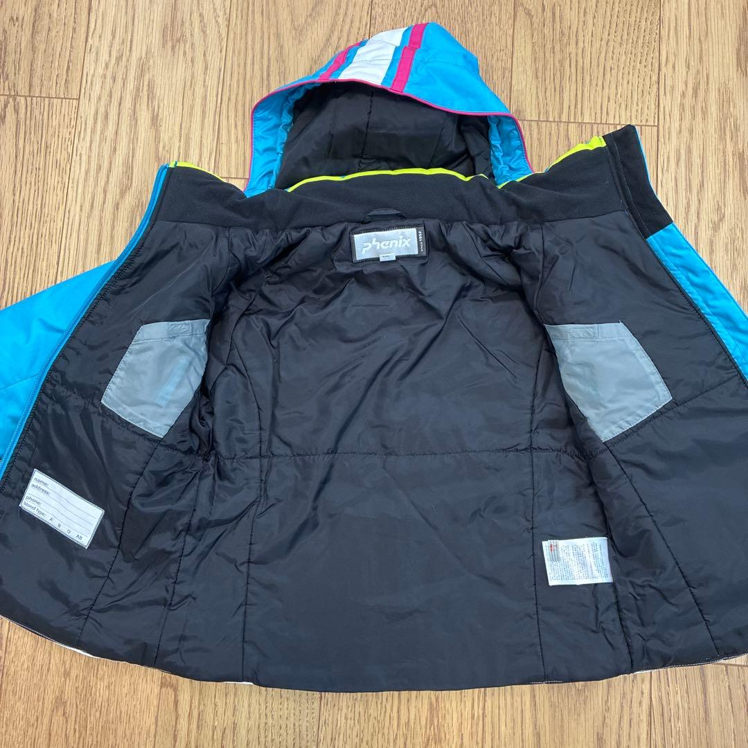 Phenix フェニックス キッズ 120サイズ スキーウェア セットアップ上下