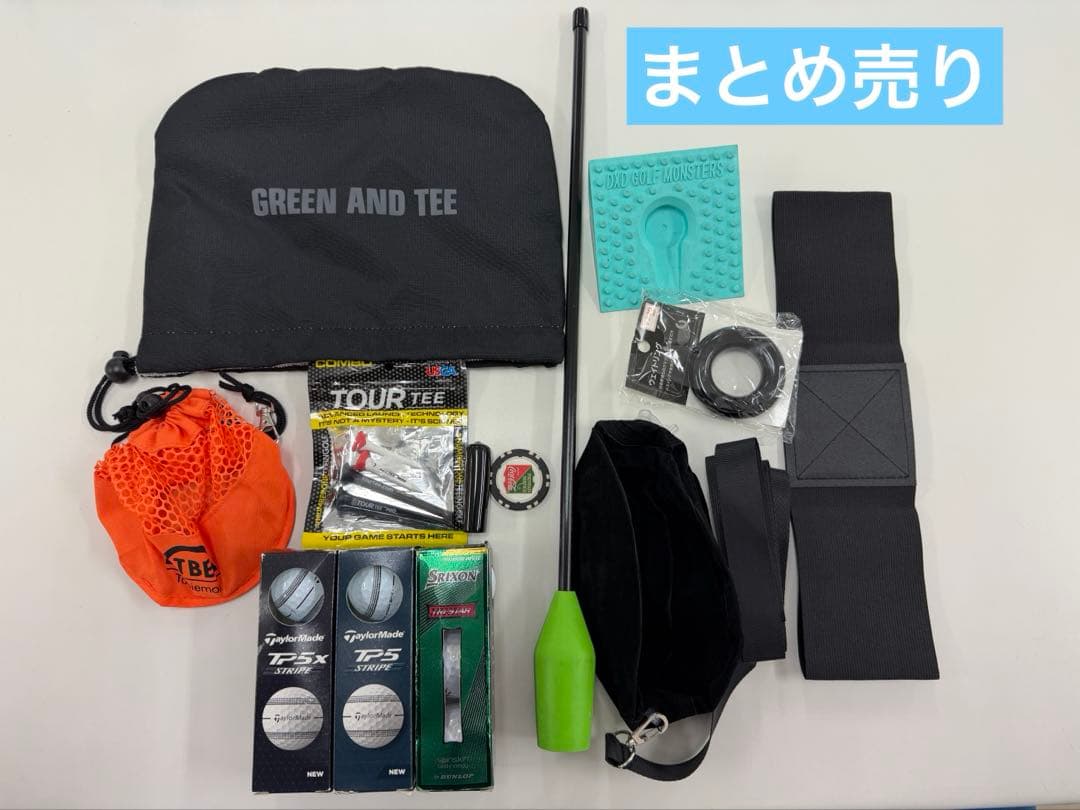 ゴルフ用品まとめ売り 練習器具 tp5x tp5 ツアーティー マーカー カッパ