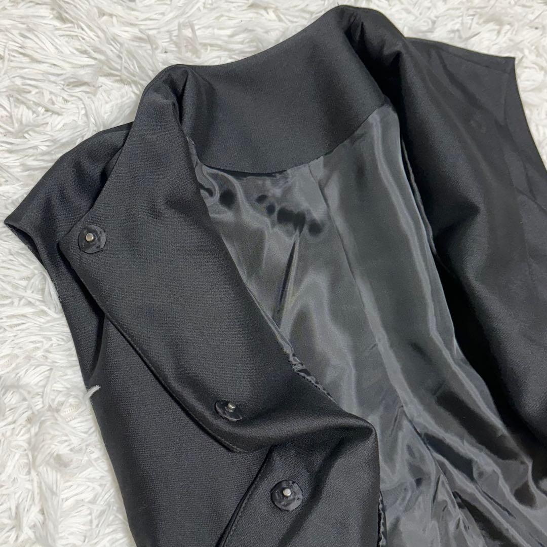 ✨極美品✨ BEARDSLEY LIVETART ペプラムギャザージレ ブラック