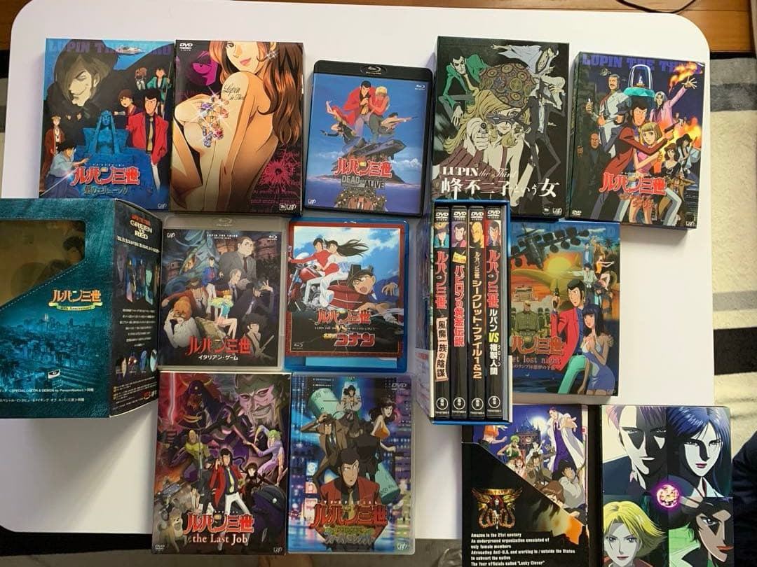 ダメセール中‼️ルパン三世 DVD 、Blu-ray、CD セット