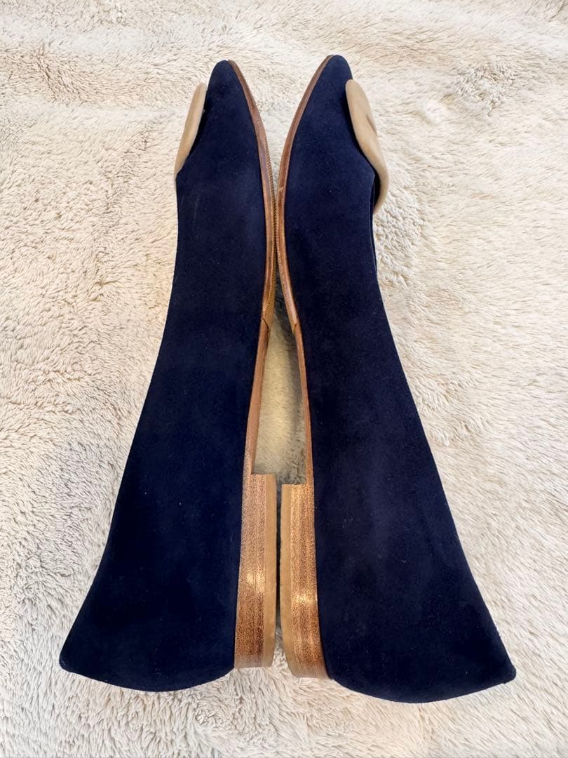 PELLICO ペリーコ　ANELLI アネッリ　37ネイビー バイカラー