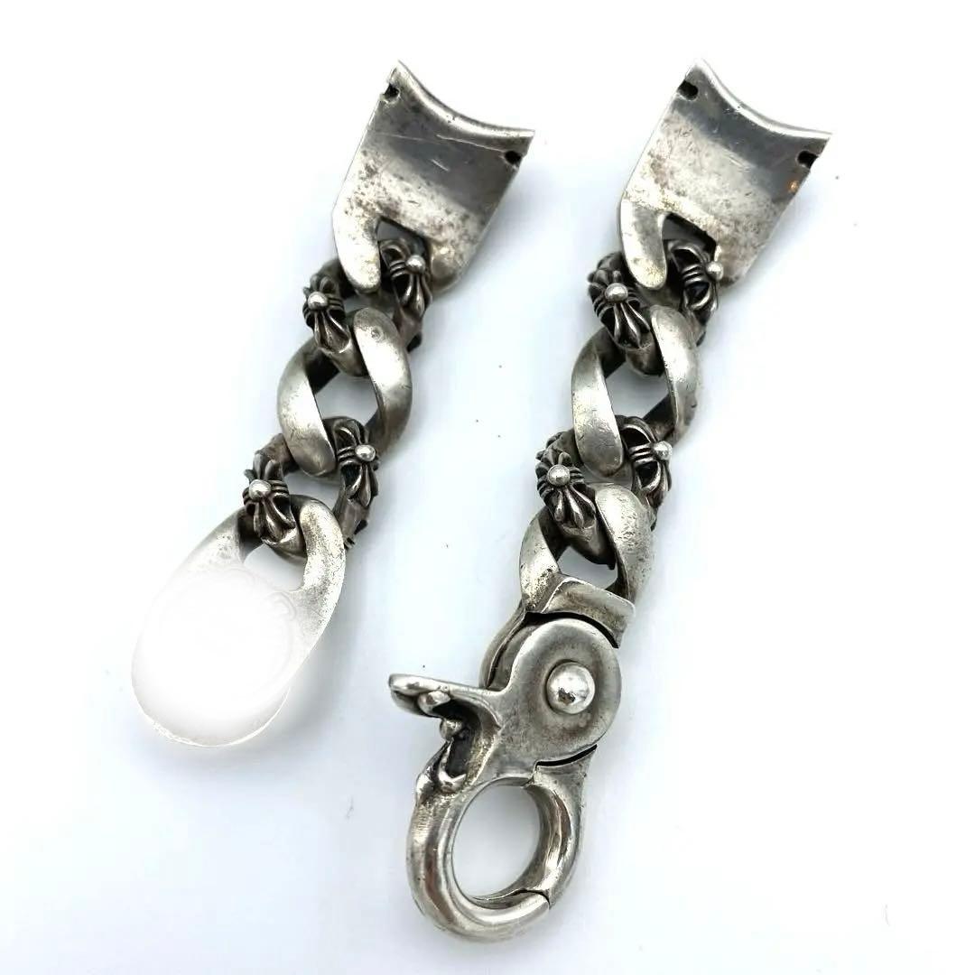 カスタムウォッチブレス クロスデザイン シルバー メンズ腕時計