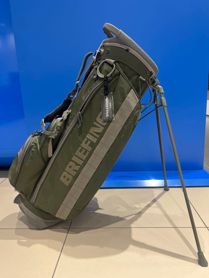 BRIEFING スタンドバッグ オリーブグリーン