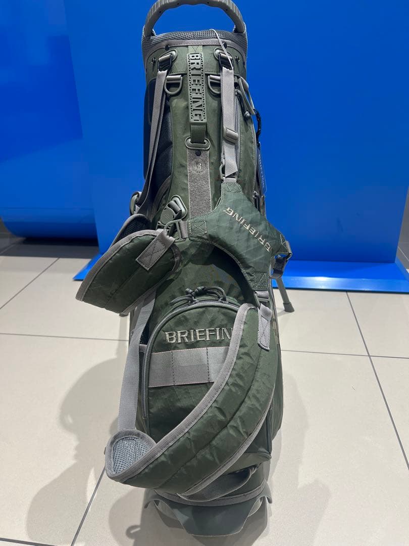 BRIEFING スタンドバッグ オリーブグリーン