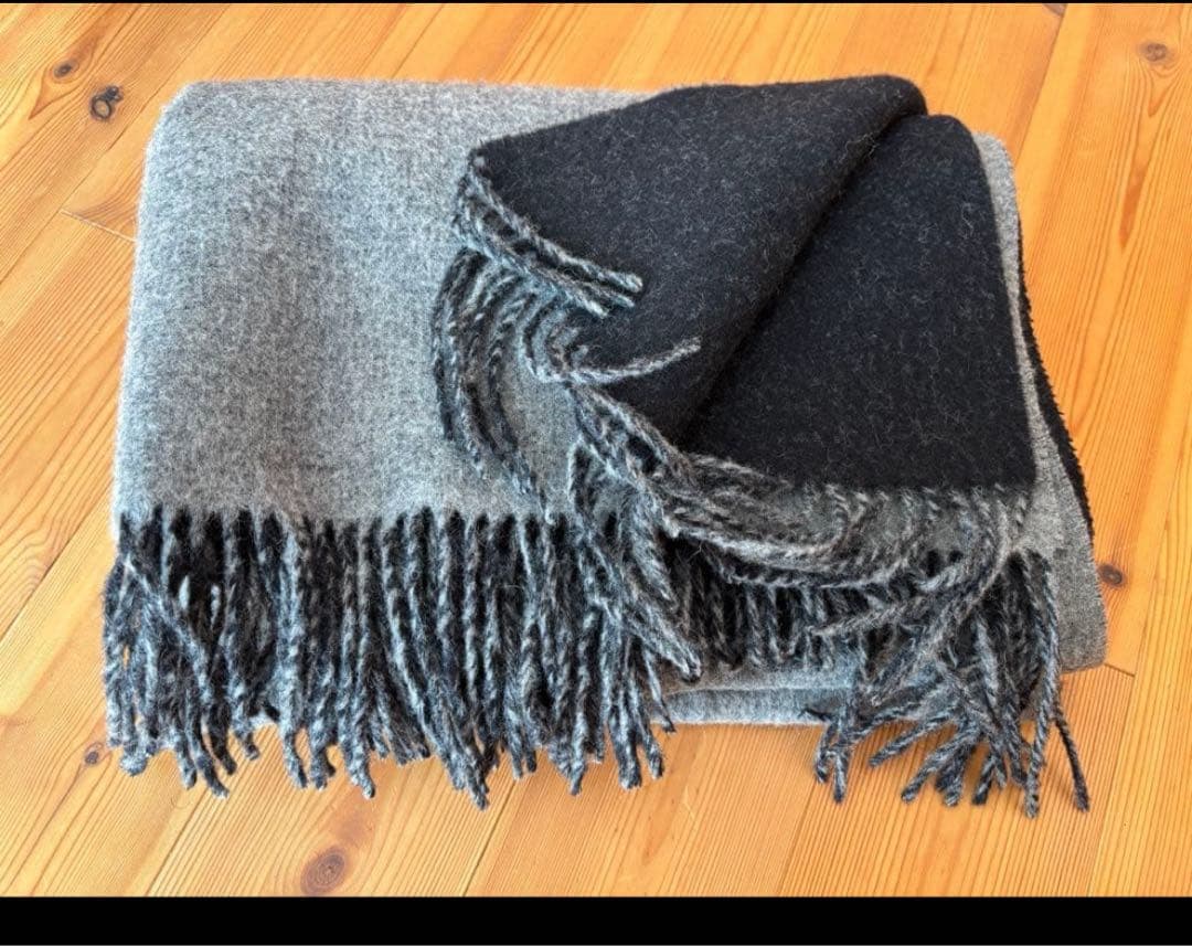 muffler カシミア　マフラー グレー　gray grey ジョンストンズ