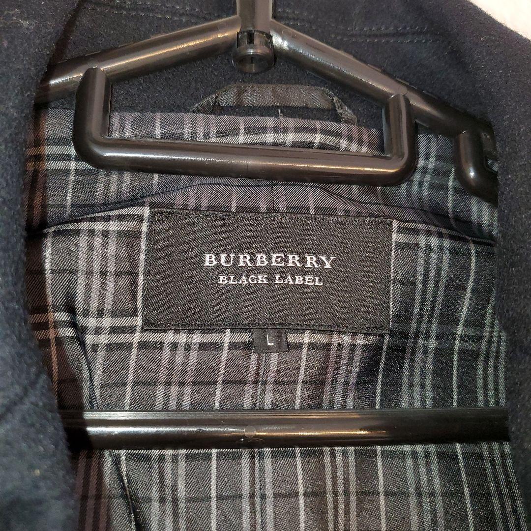 ⭐極美品⭐BURBERRY BLACK LABEL ナポレオン Pコート L