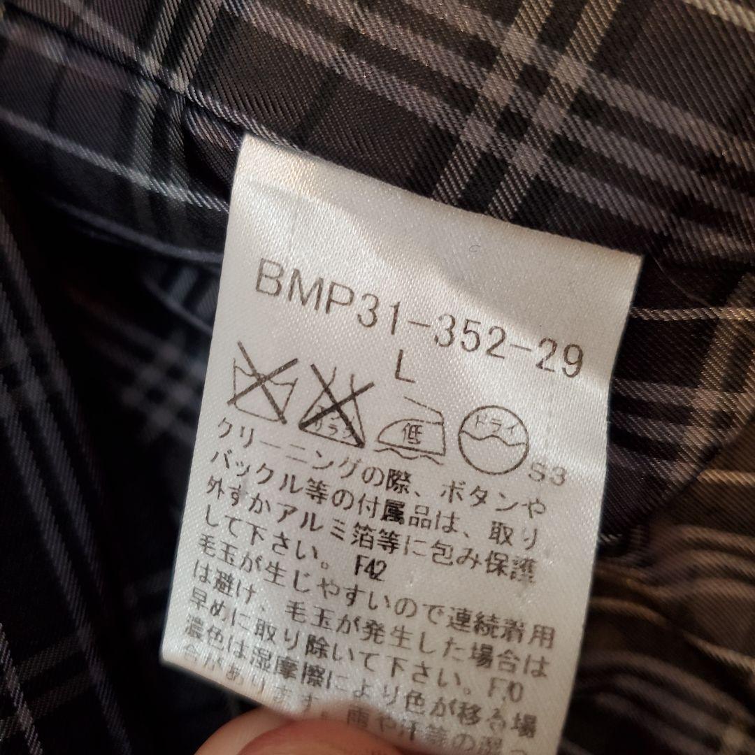 ⭐極美品⭐BURBERRY BLACK LABEL ナポレオン Pコート L