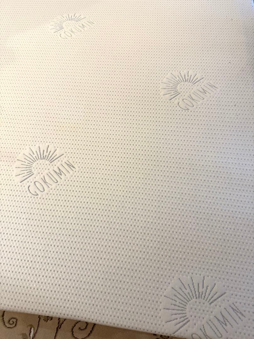 【ほぼ未使用】GOKUMIN 高反発マットレス セミダブル ホワイト