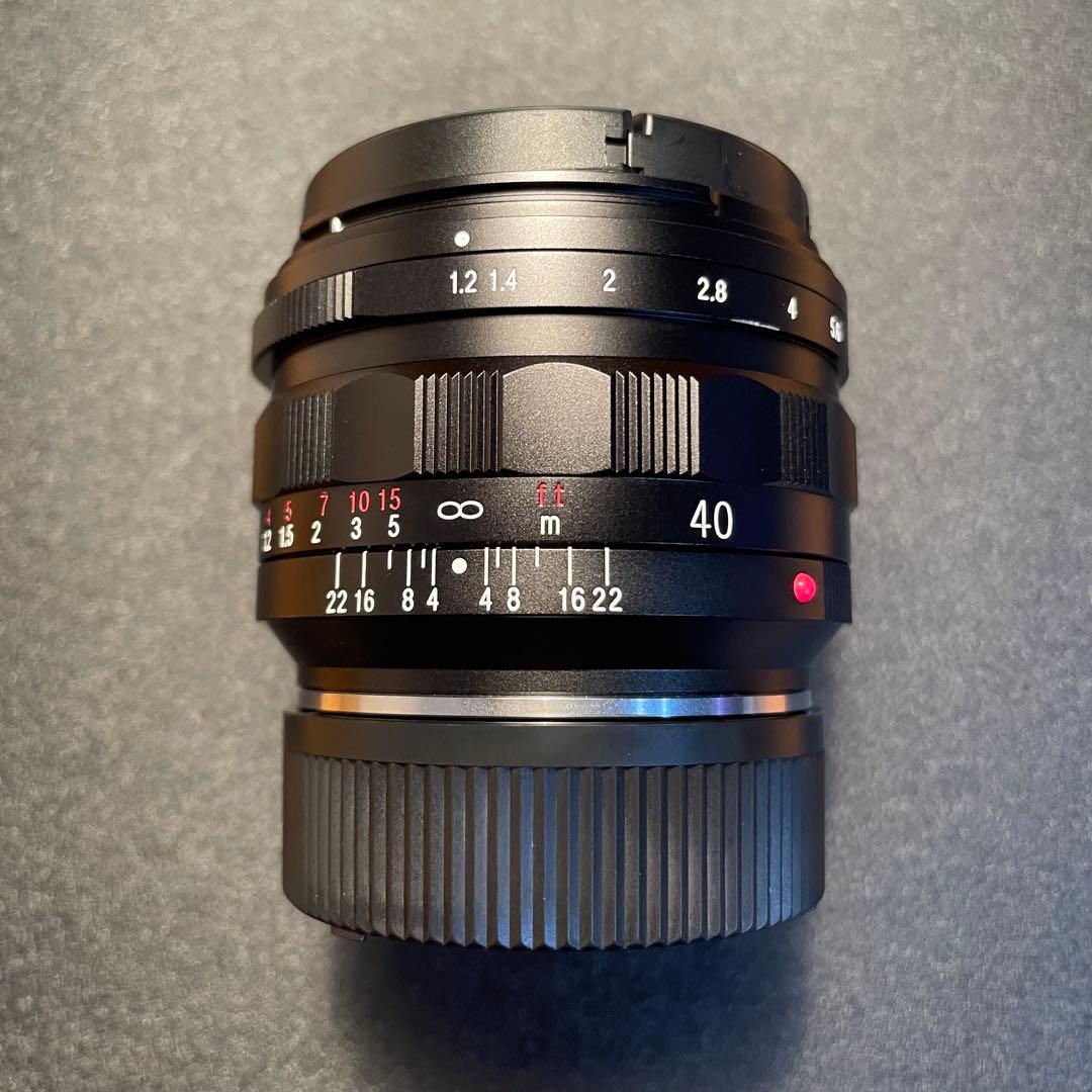 Voigtlander NOKTON 40mm F1.2 II VMマウント