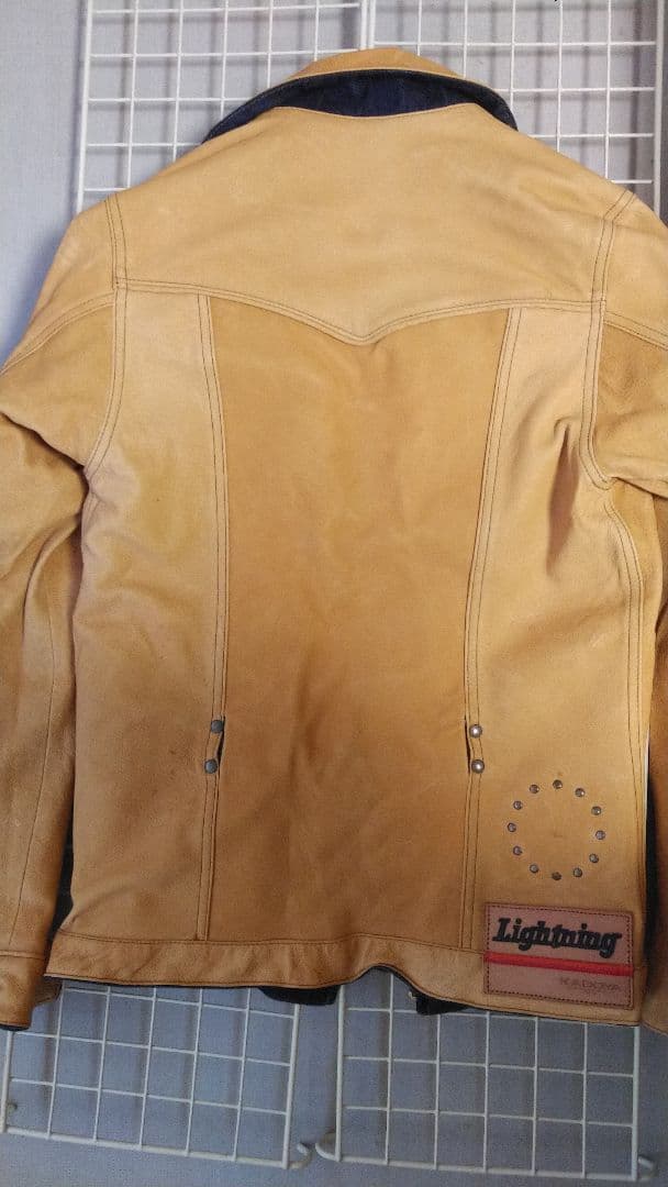 Lighting×KADOYA　リバーシブルライダースブルゾン