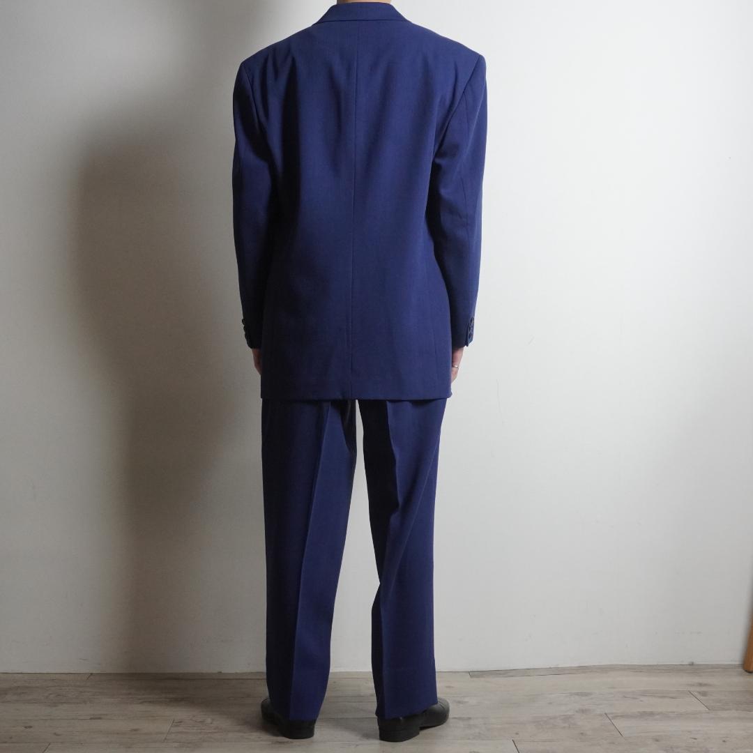 JUN MEN ダブルセットアップスーツ フォーマル ブルー/AZ203