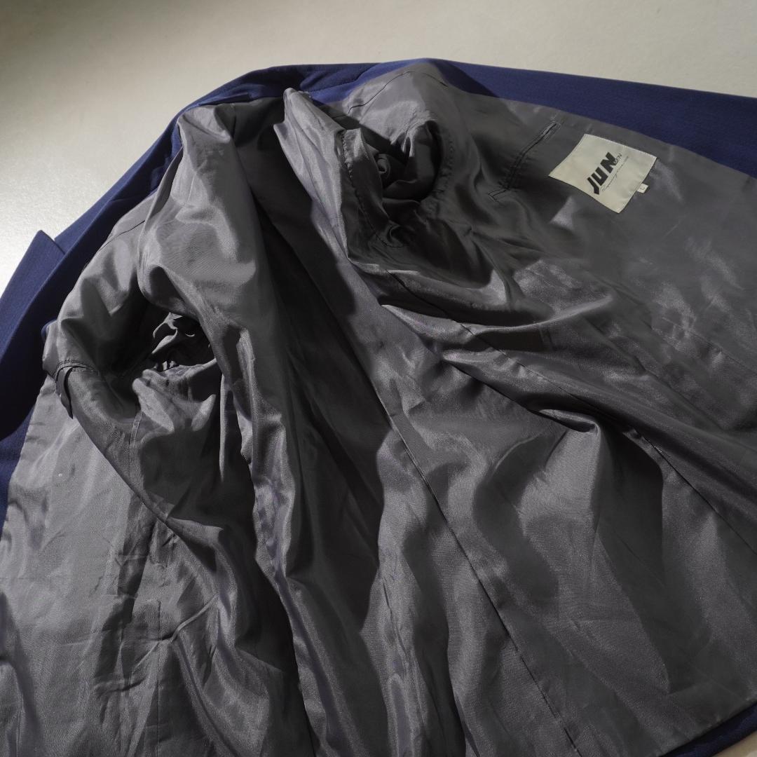 JUN MEN ダブルセットアップスーツ フォーマル ブルー/AZ203