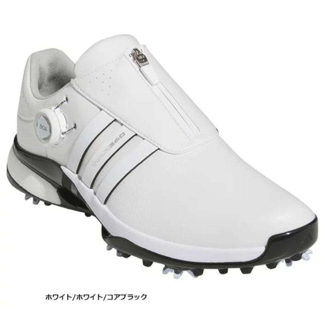 アディダスツアー 360 24 BoAシューズ ホワイト 25.5㌢ 新品未使用