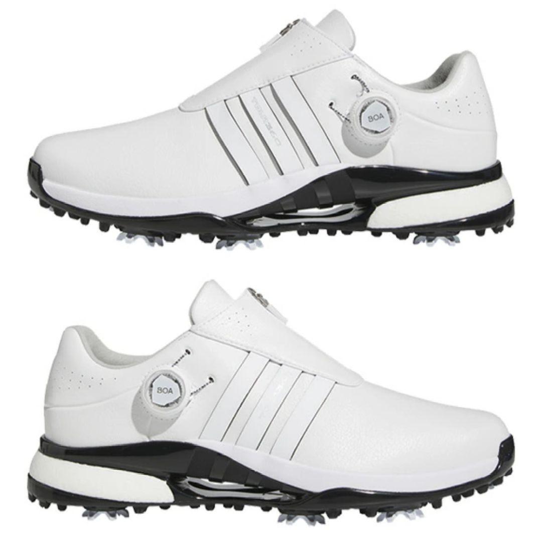 アディダスツアー 360 24 BoAシューズ ホワイト 25.5㌢ 新品未使用