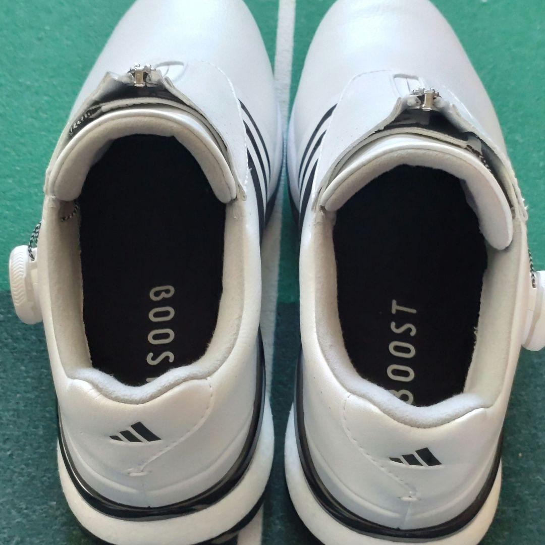 アディダスツアー 360 24 BoAシューズ ホワイト 25.5㌢ 新品未使用