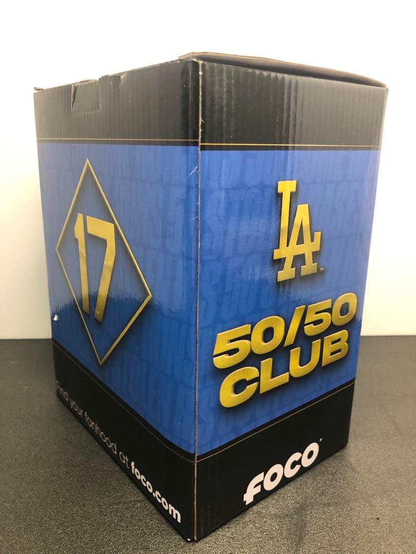 【大谷翔平】50本塁&50盗塁 ミニボブルヘッド 限定550個 新品 ドジャース