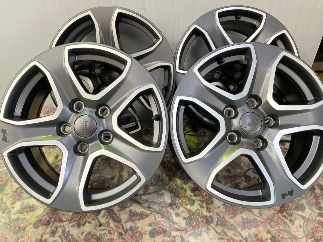 【JLラングラー/スポーツ】 純正ホイール4本セット+ナット