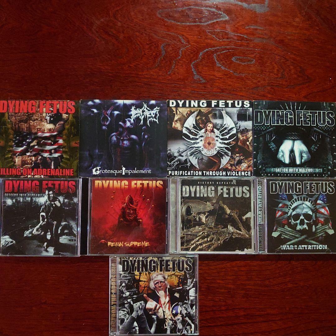 ブルデス Dying Fetus アルバムセット