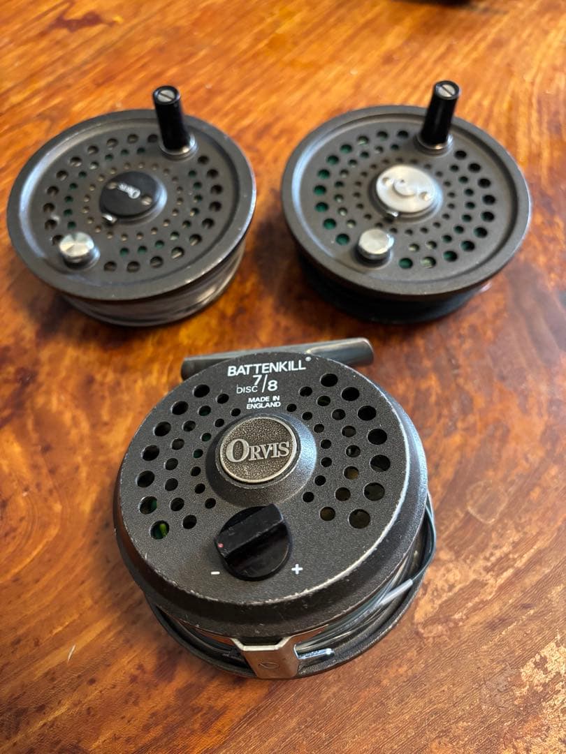 解禁間近‼️ BATTENKILL DISC 7/8 + (替えスプール2点)
