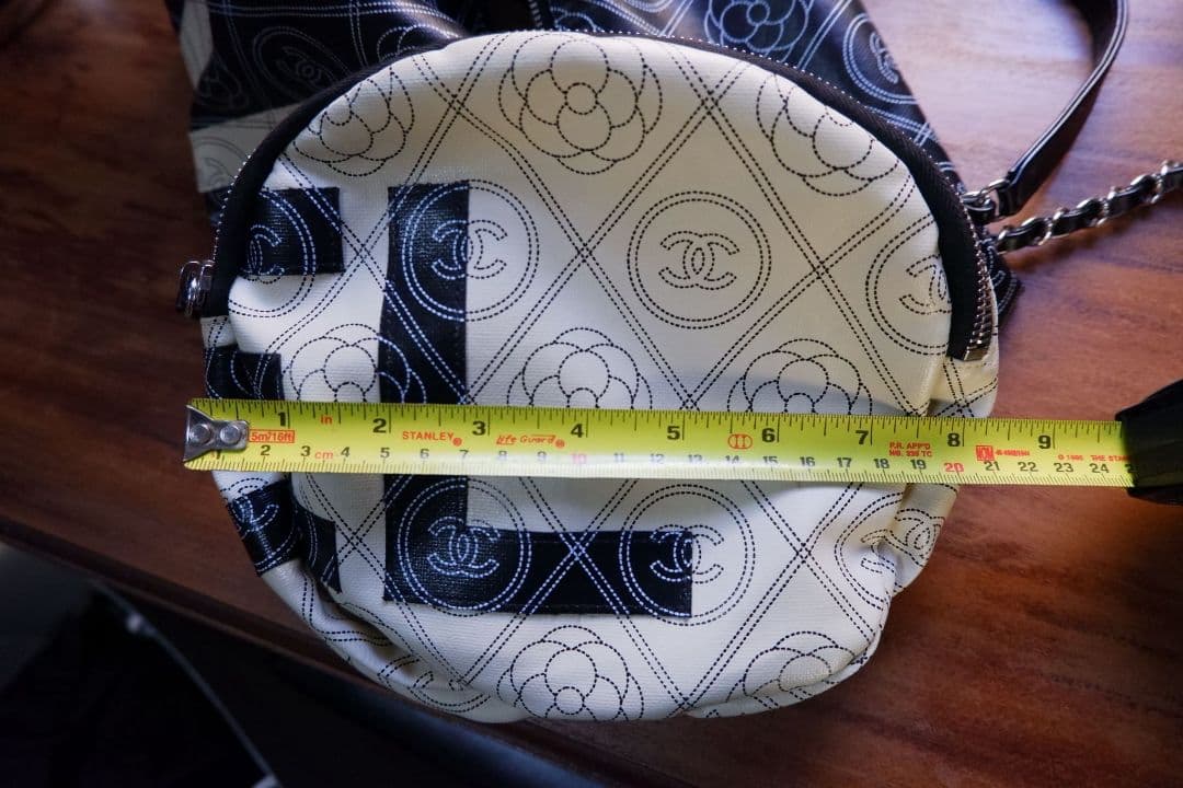 CHANEL コーテッドキャンバス ボーリングバッグ