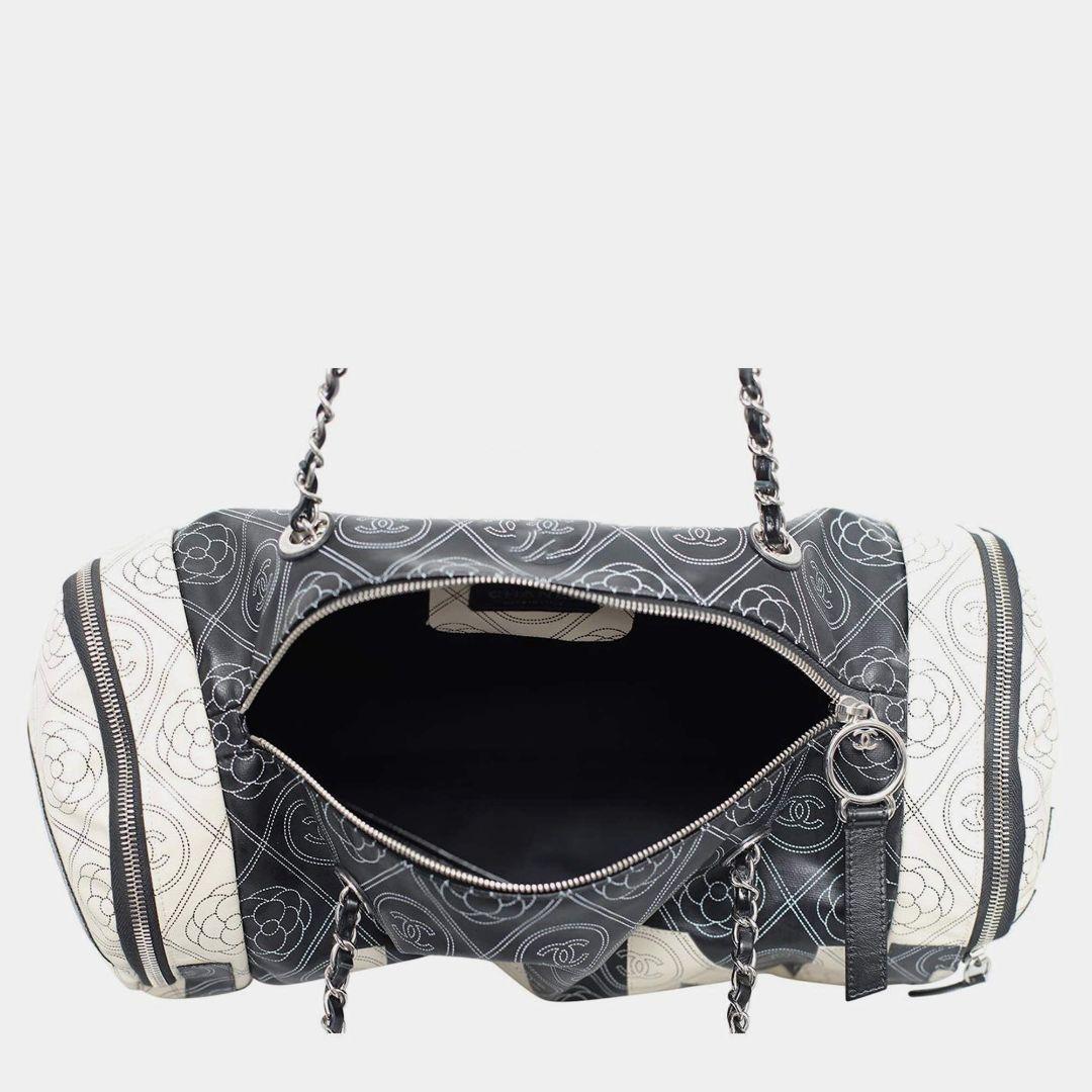 CHANEL コーテッドキャンバス ボーリングバッグ