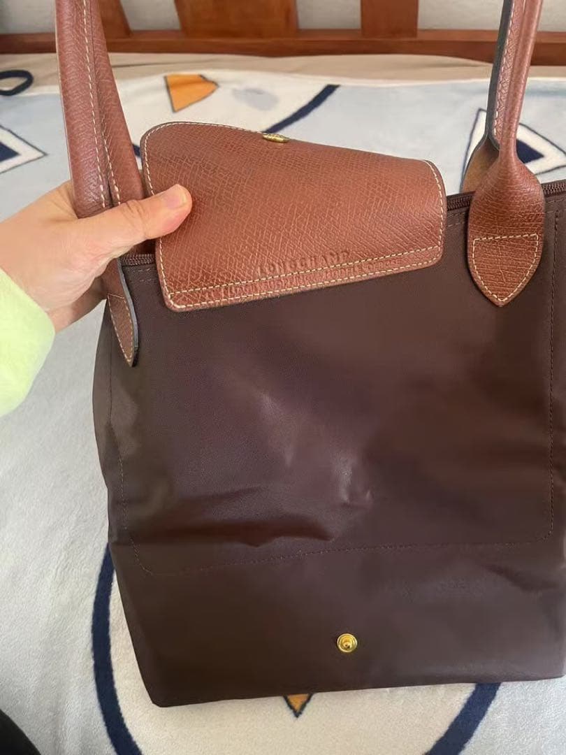 新品 ロンシャン プリアージュ クラブ Lサイズ トートバッグ ブラウン