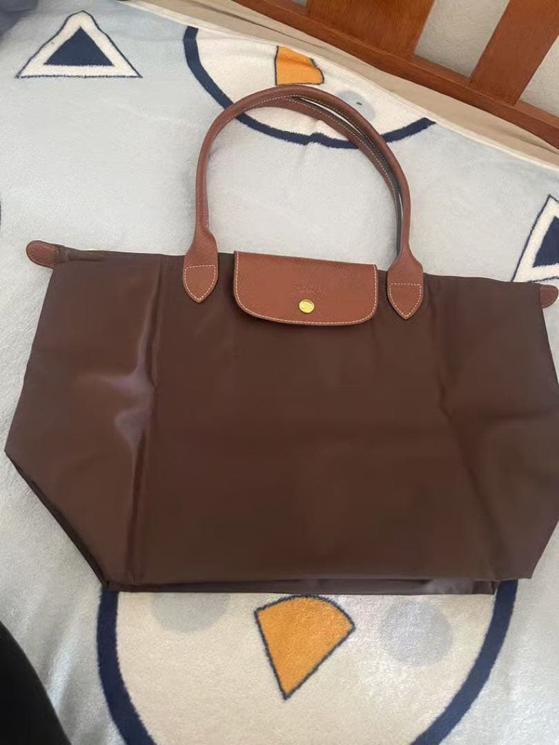 新品 ロンシャン プリアージュ クラブ Lサイズ トートバッグ ブラウン