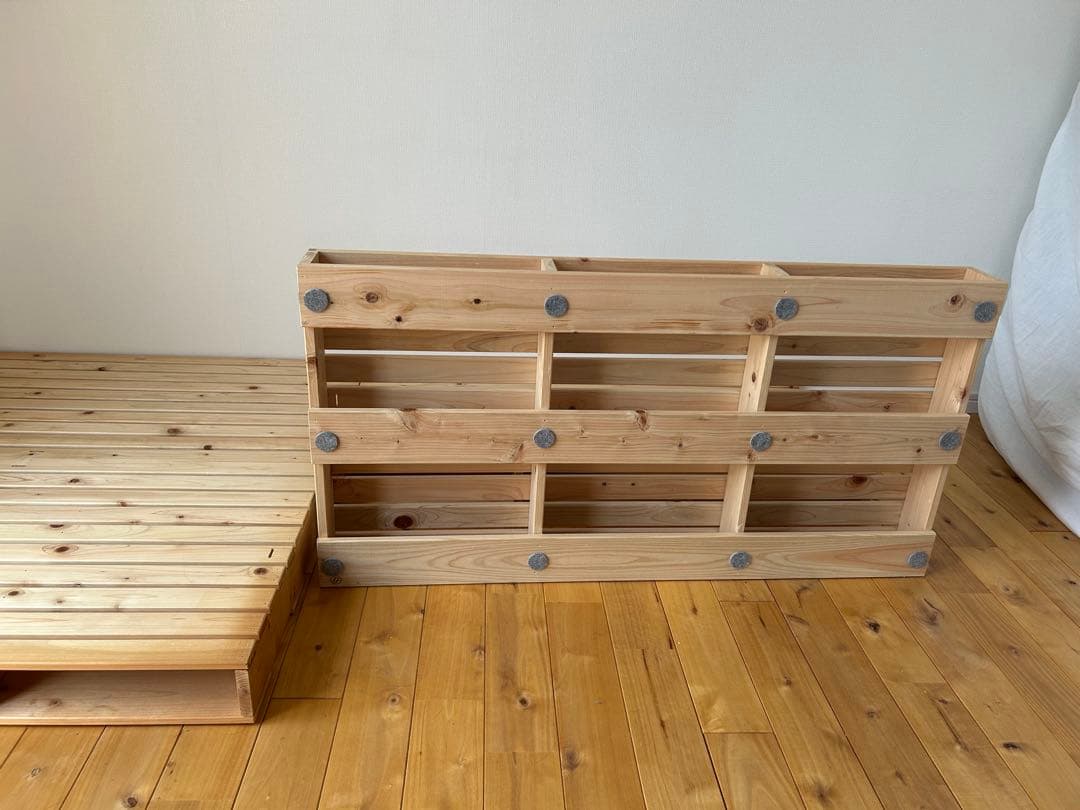 4分割できる　スノコベッド【神奈川 直接取引限定】