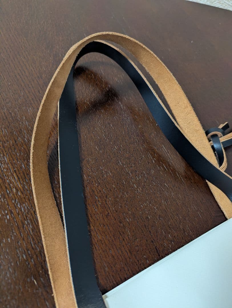 MARNI マルニ　PVC トートバッグ　バイカラー　白×ブルー